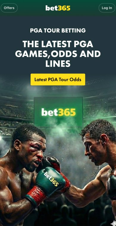 bet365 Boxing Betting campaign screen