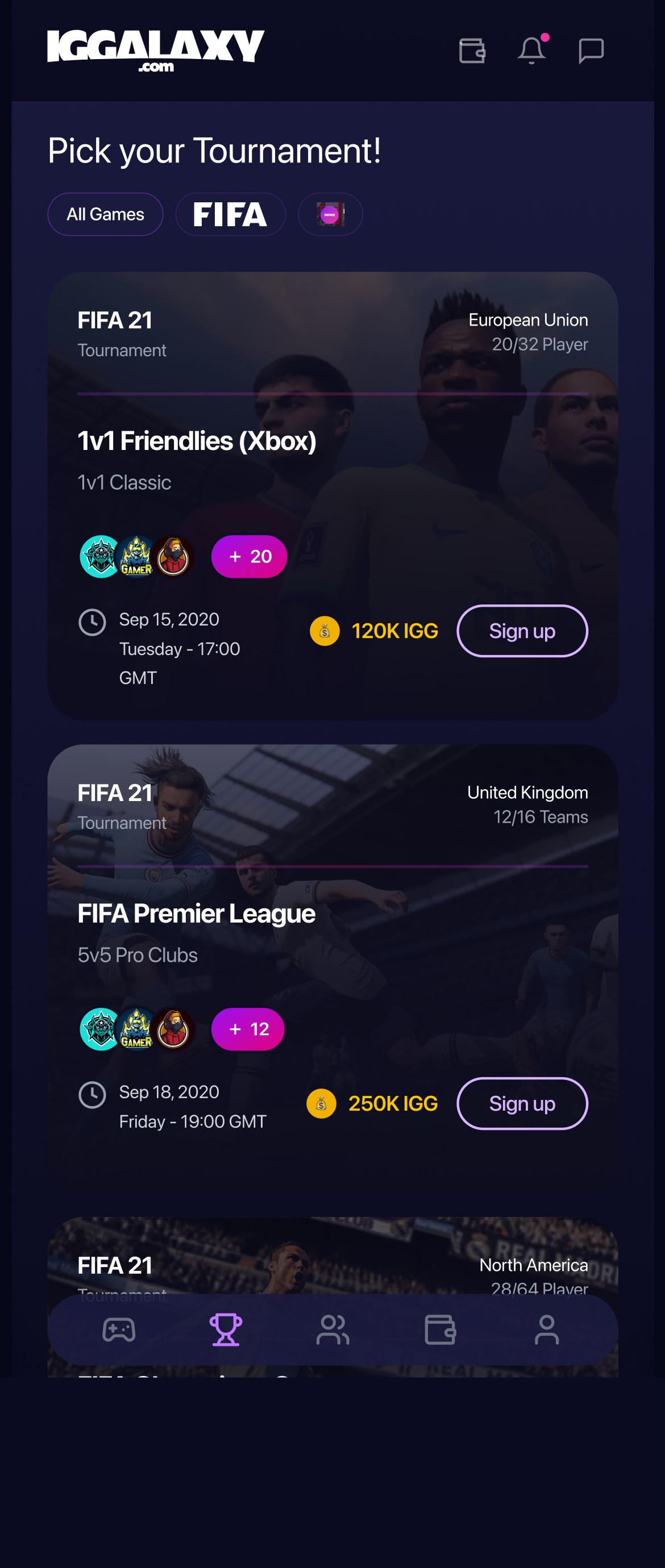 IG Galaxy — Global Chat