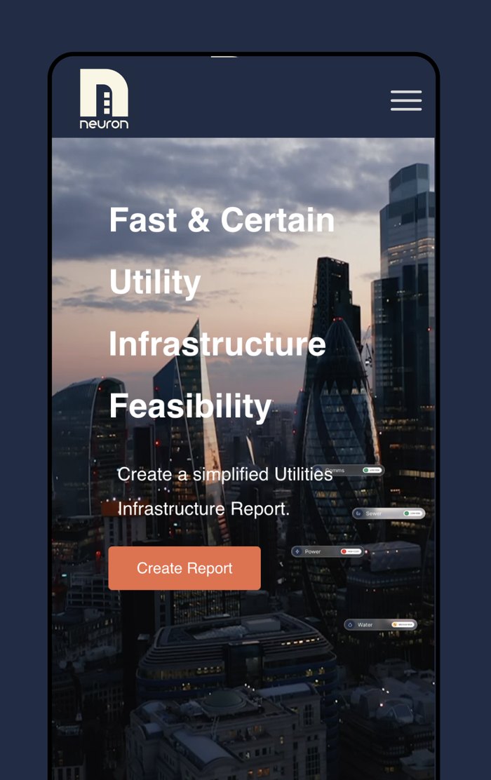 Neuron mobile homepage