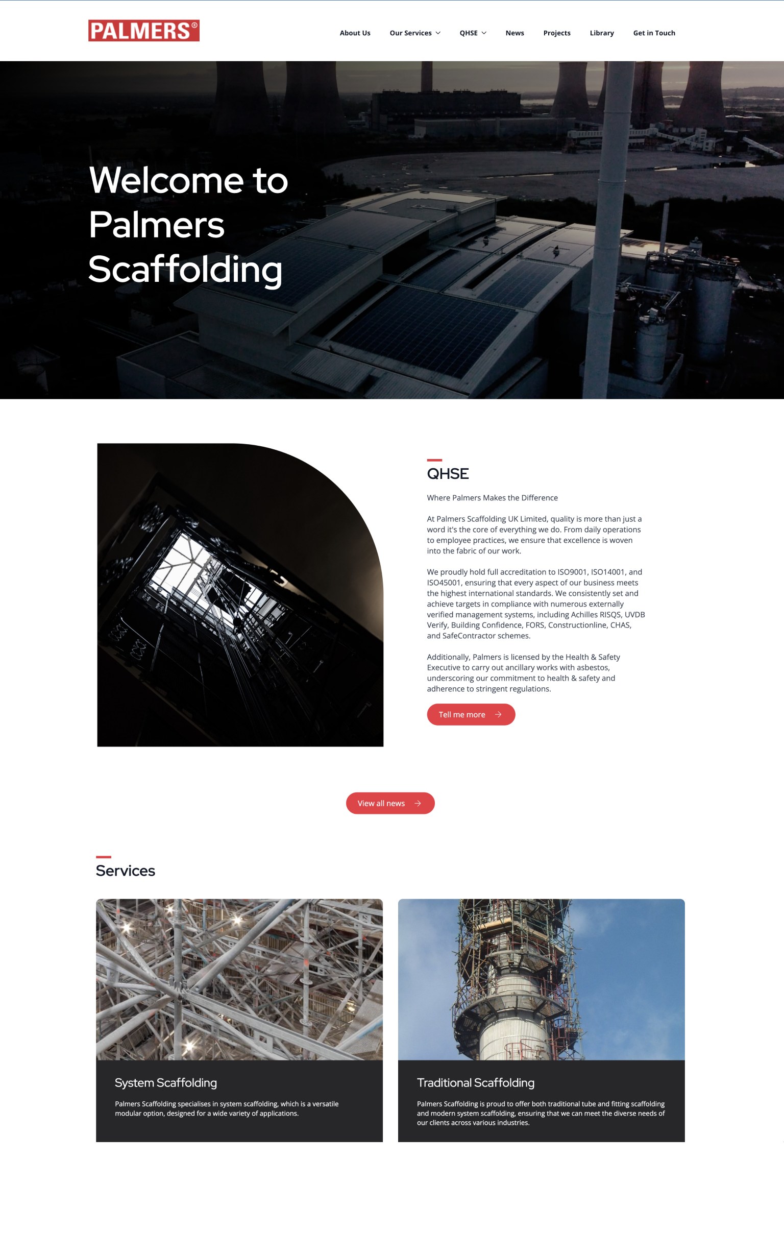 Palmers — homepage