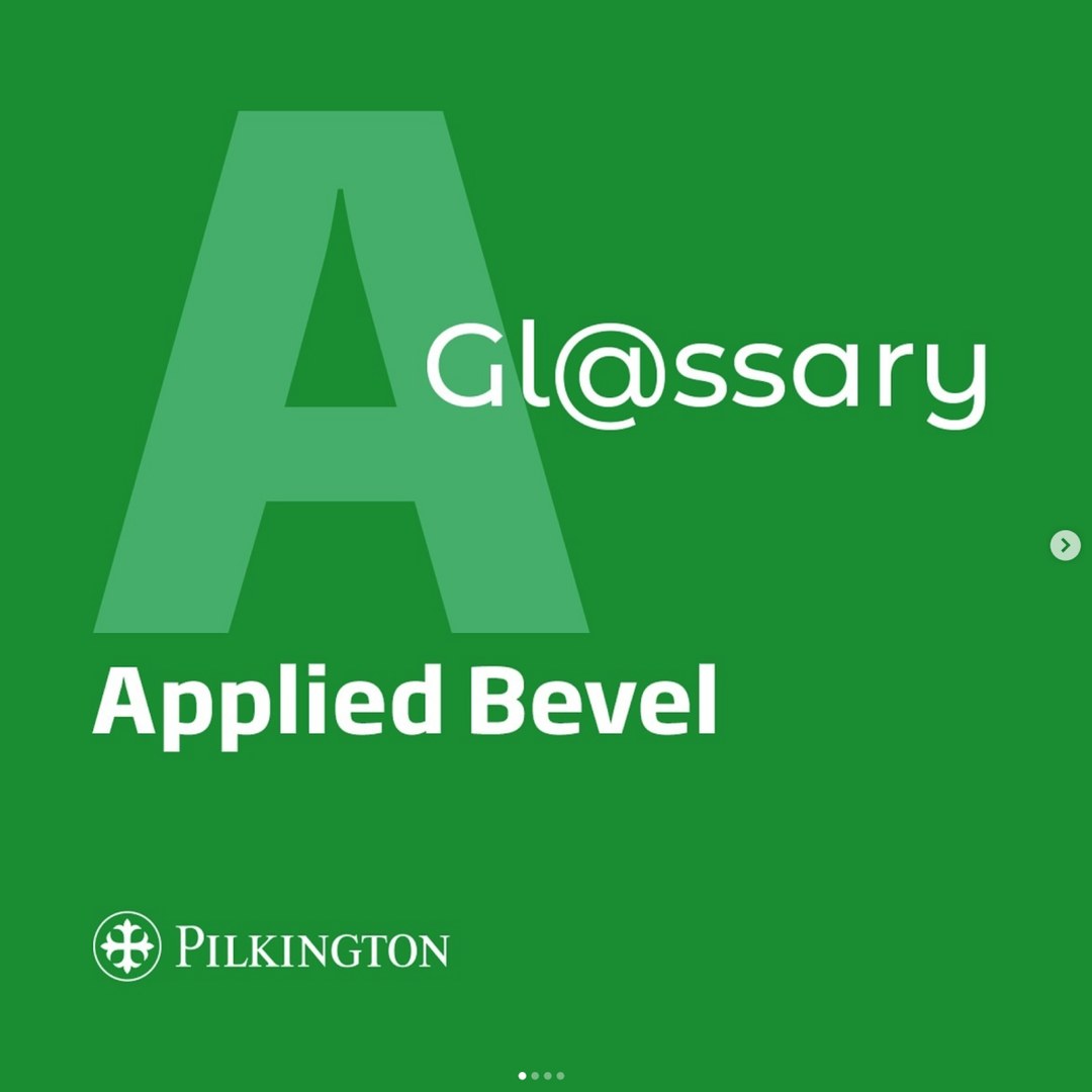 Pilkington Gl@ssary — Applied Bevel social post